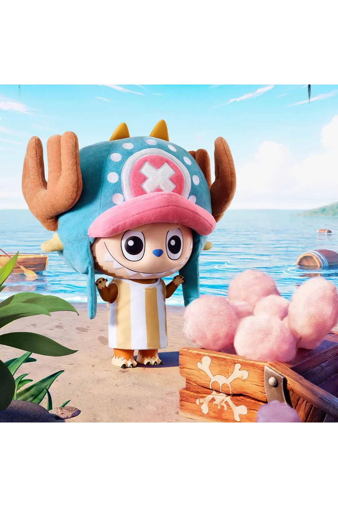 Pop Mart The Monsters Labubu x One Piece - Mega Labubu