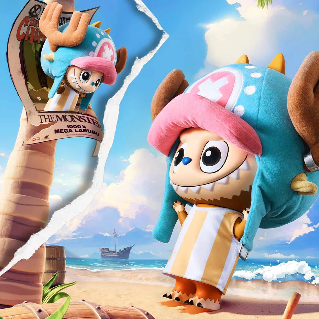 Pop Mart The Monsters Labubu x One Piece - Mega Labubu Tonytony Chopper 400%