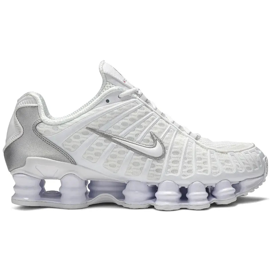 Nike Shox TL - White Metallic Silver (W) – RAIDEDNZ.