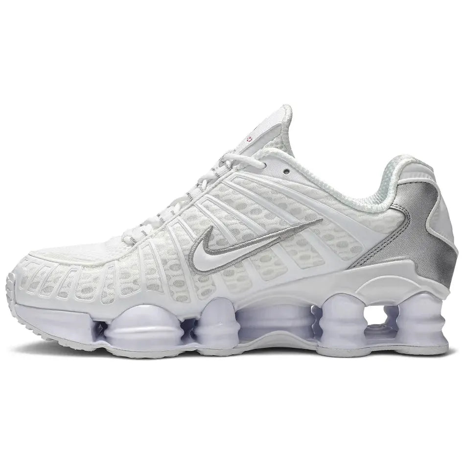 Nike Shox TL - White Metallic Silver (W) – RAIDEDNZ.