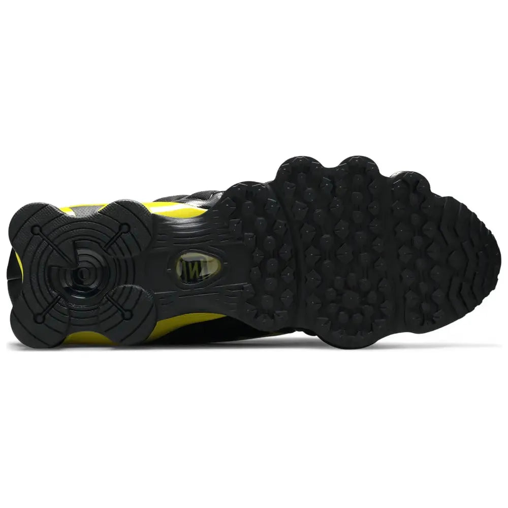 Nike Shox TL - Black Dynamic Yellow Metallic Silver