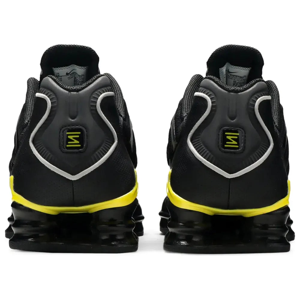 Nike Shox TL - Black Dynamic Yellow Metallic Silver