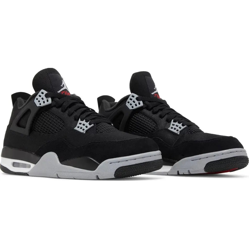 Air Jordan 4 Retro SE - Black Canvas