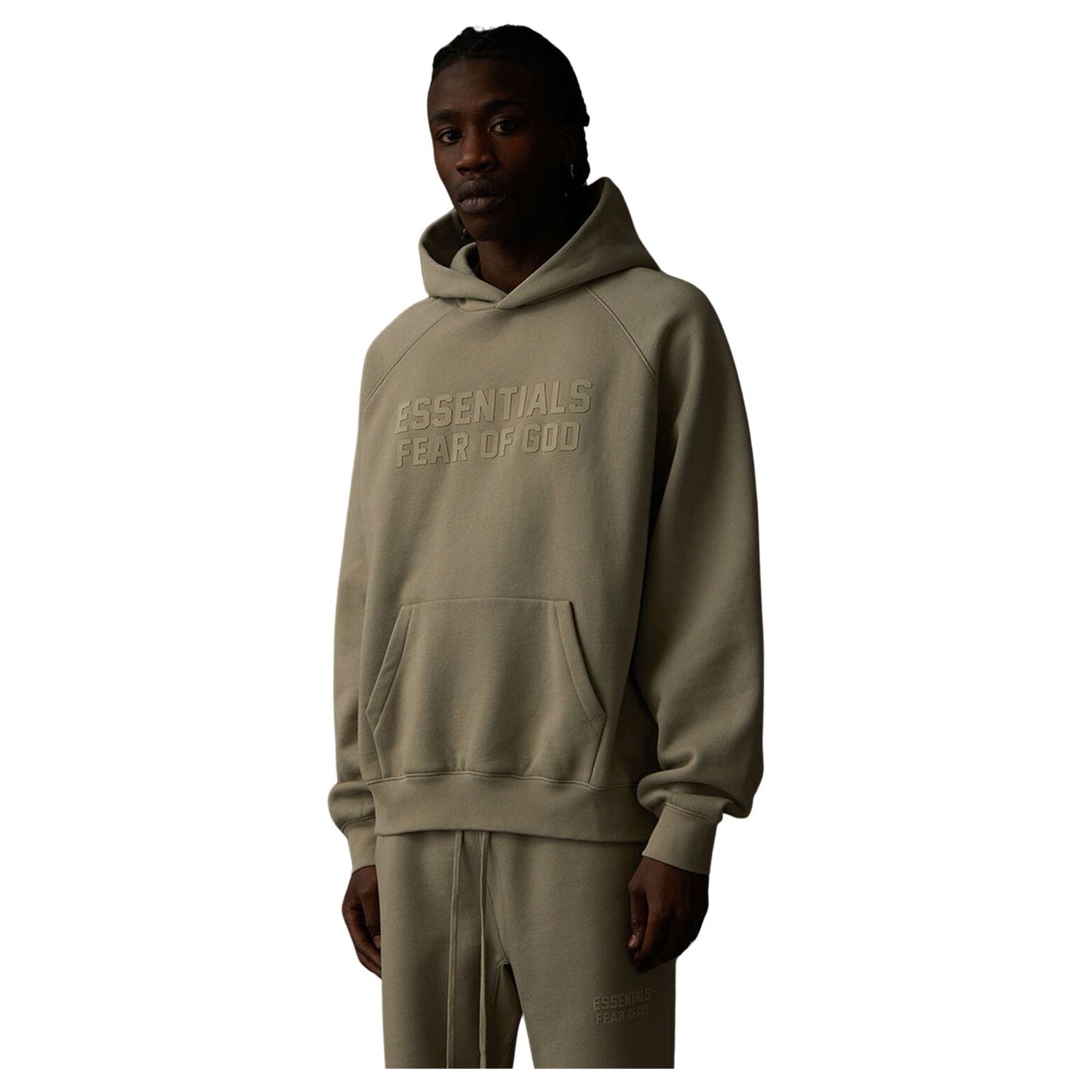 Fear Of God Essentials Hoodie - Seal (SS23)