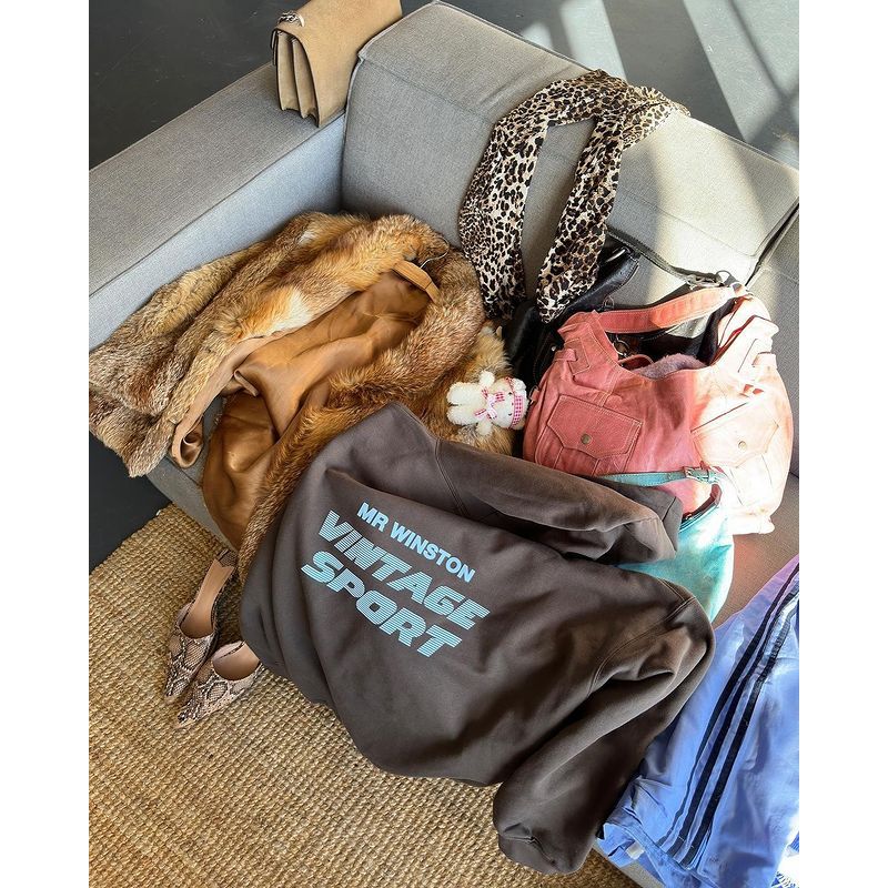 Mr Winston Puff Hoodie - Bitter Chocolate