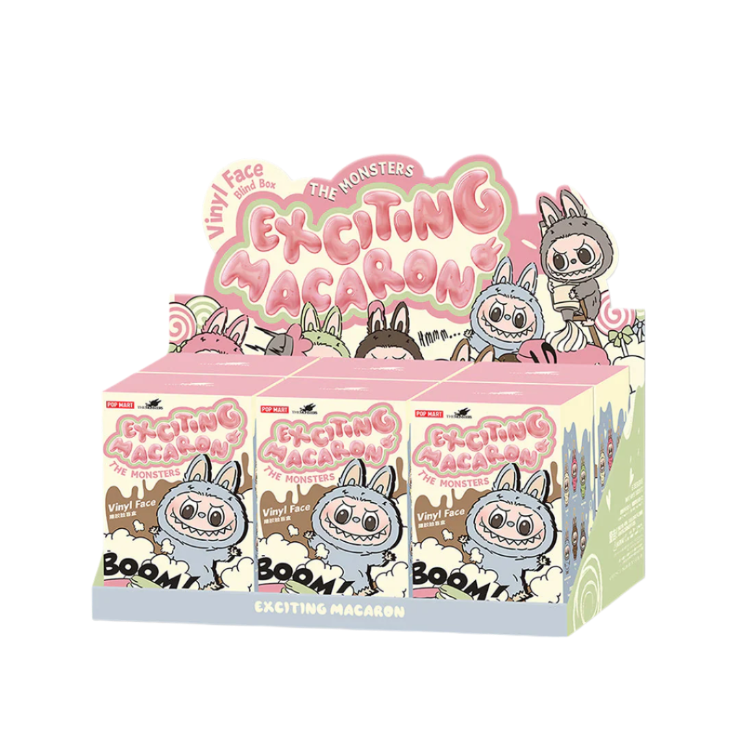 Pop Mart The Monsters Labubu - Exciting Macaron Blind Box