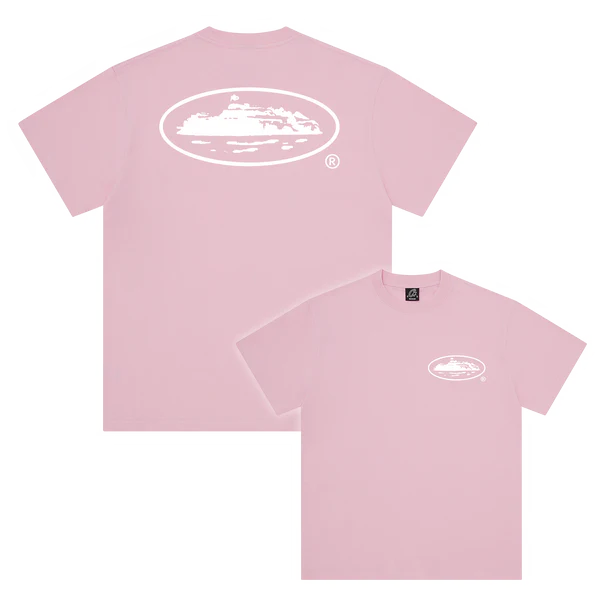 Corteiz OG Island Tee - Baby Pink