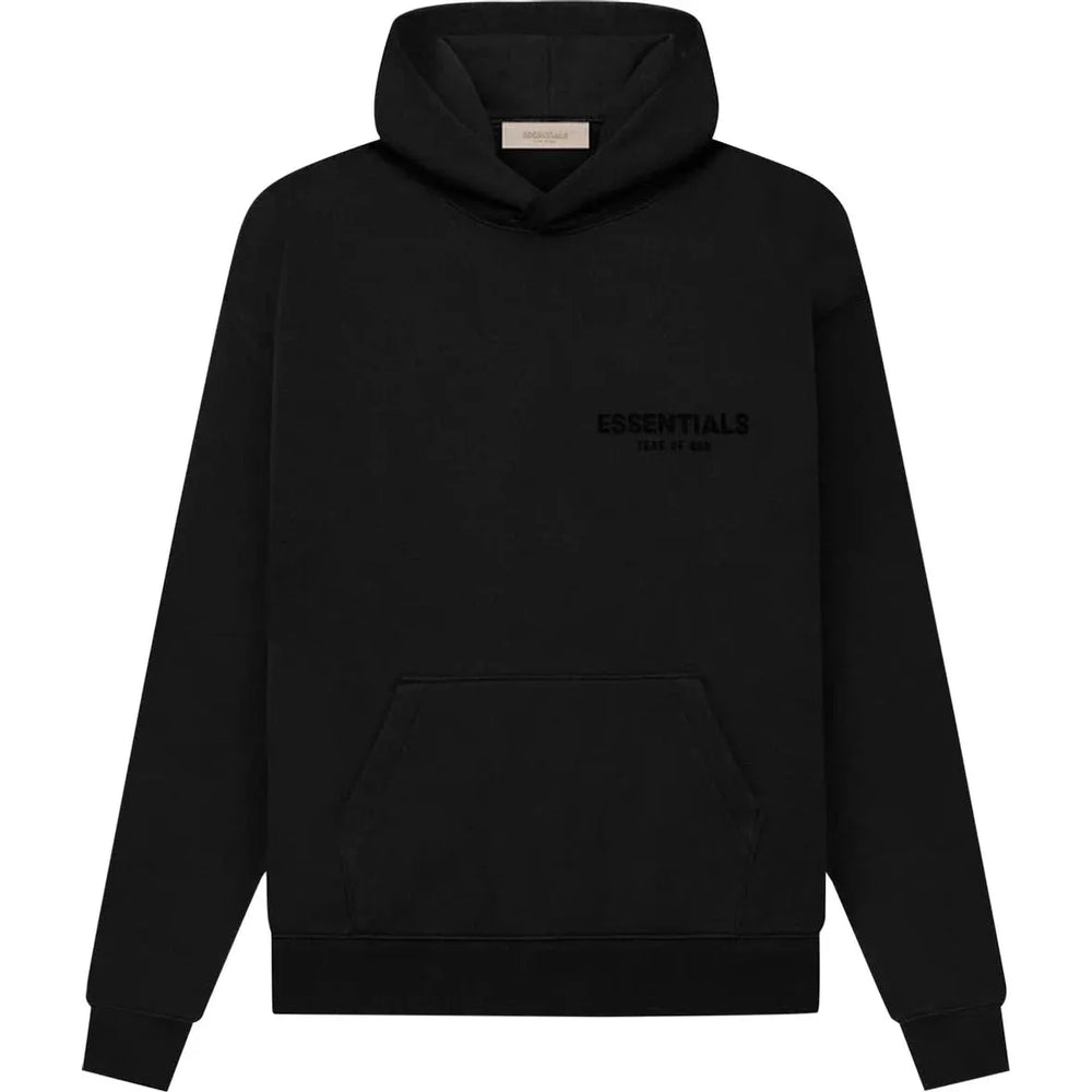 Fear of God Essentials Chest Logo Hoodie - Stretch Limo (SS22)