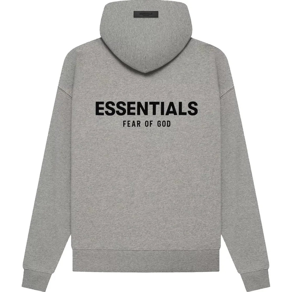 Fear Of God Essentials Relaxed Hoodie - Dark Oatmeal (FW22)