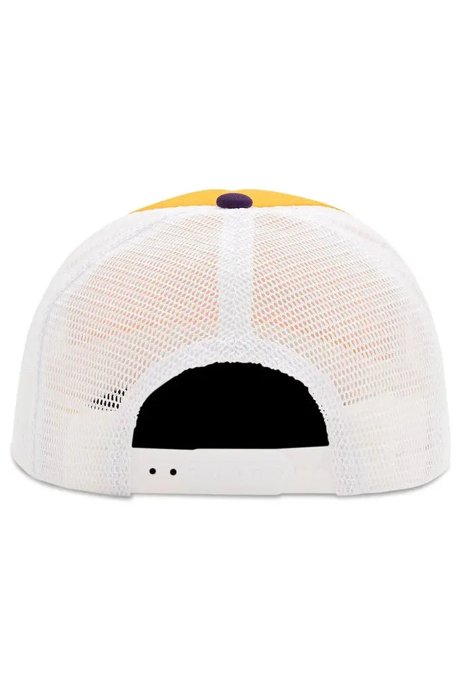 Corteiz Alcatraz Trucker Hat Yellow & Purple