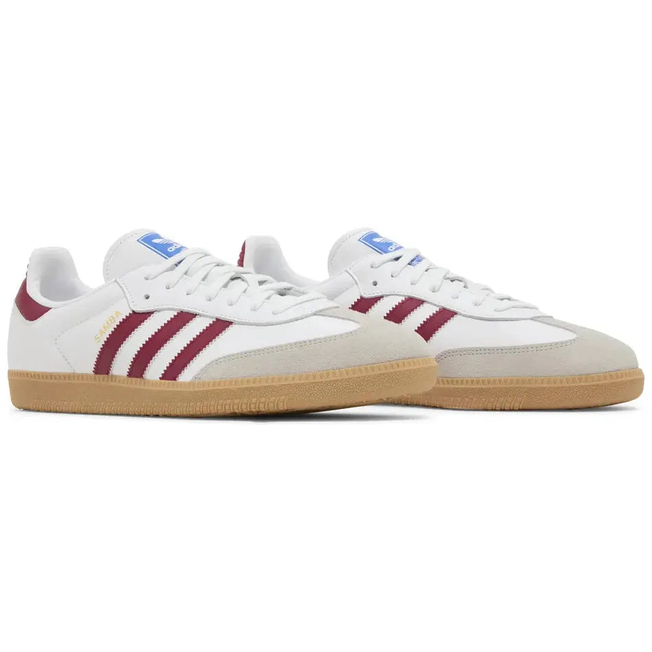 
                      
                        Adidas Samba OG - White Burgundy Gum
                      
                    