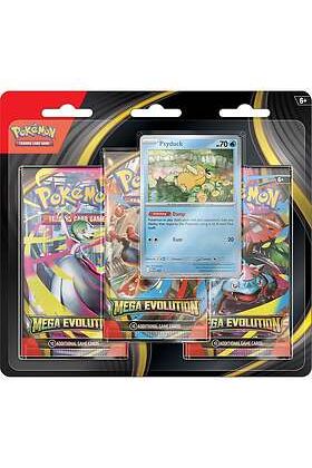 Pokémon TCG Mega Evolutions 3 Pack Blister