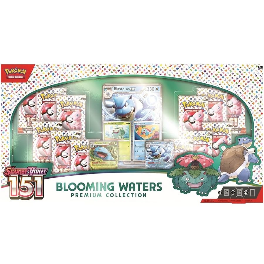 Pokemon TCG Scarlet & Violet - 151 Blooming Waters Heavy Hitters Premium Collection