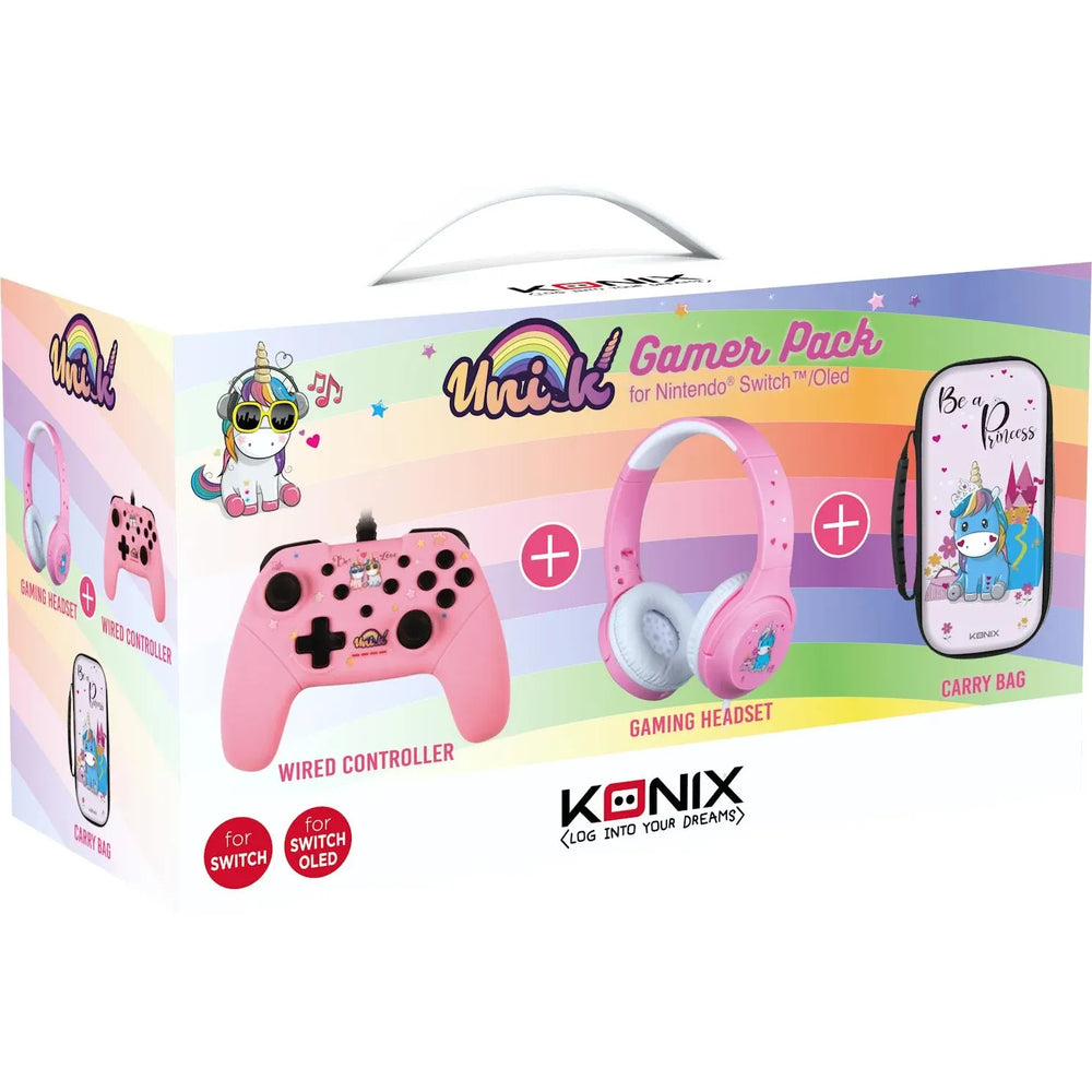 Konix Be a Princess Gamer Pack for Nintendo Switch