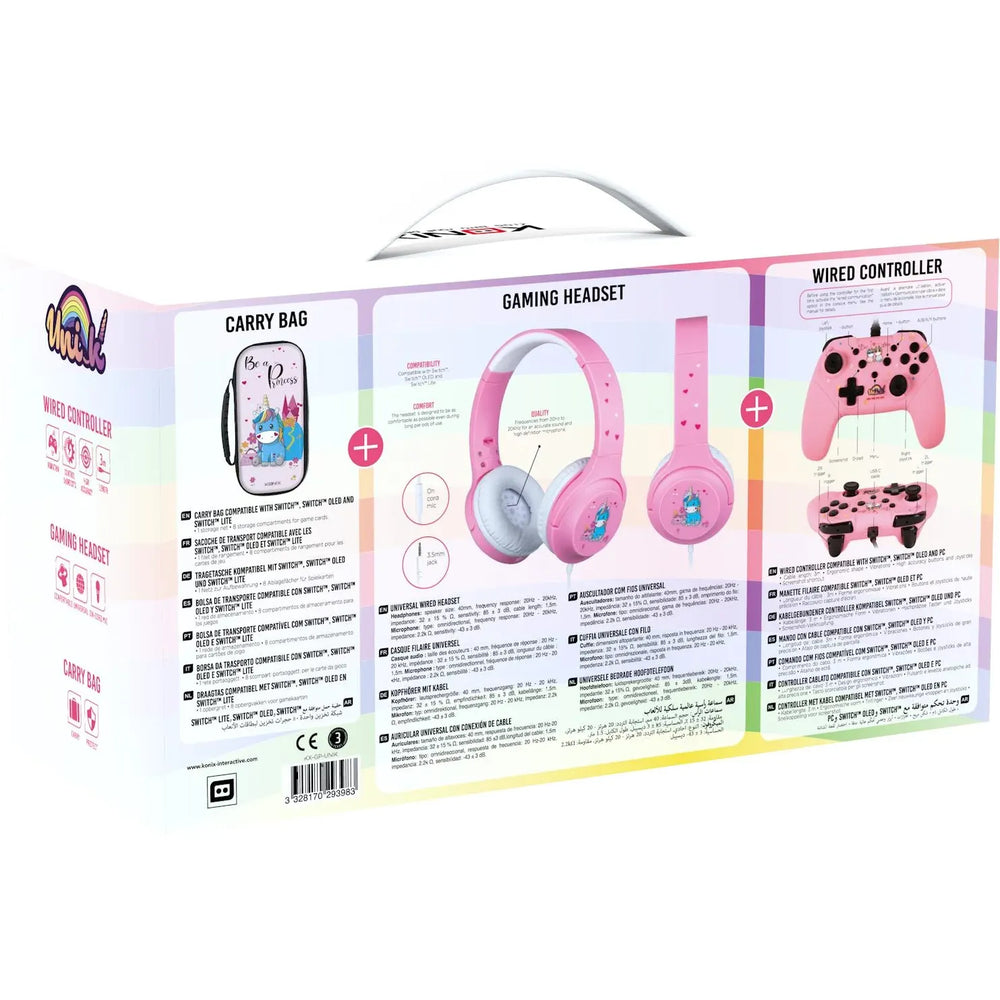 
                      
                        Konix Be a Princess Gamer Pack for Nintendo Switch
                      
                    