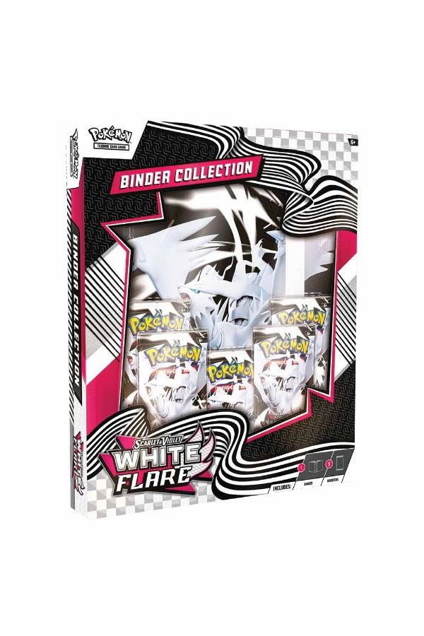 Pokemon TCG Scarlet & Violet White Flare Binder Collection