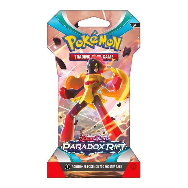 
                      
                        Pokemon TCG Sleeved Booster Pack - Scarlet & Violet Paradox Rift
                      
                    