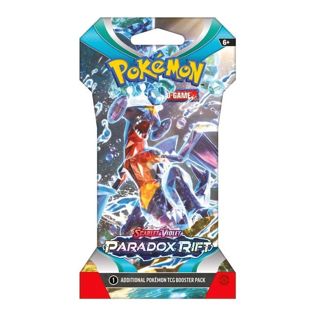 
                      
                        Pokemon TCG Sleeved Booster Pack - Scarlet & Violet Paradox Rift
                      
                    
