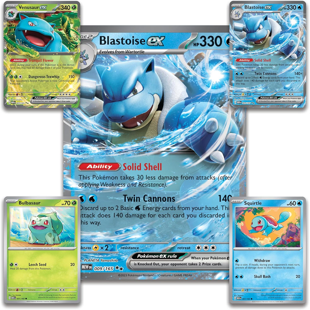 
                      
                        Pokemon TCG Scarlet & Violet - 151 Blooming Waters Heavy Hitters Premium Collection
                      
                    
