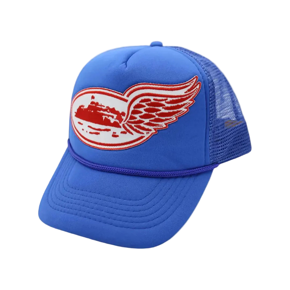 Corteiz Alcatraz Wing Trucker Hat Royal Blue