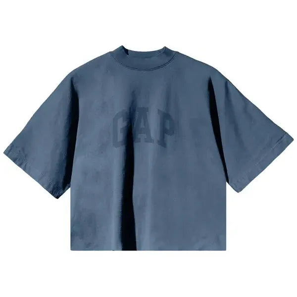 Yeezy Gap Engineered By Balenciaga Dove No Seam Tee - Dark Blue