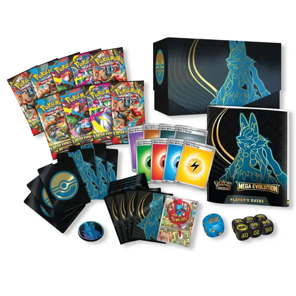 Pokémon TCG Mega Evolutions Lucario Elite Trainer Box