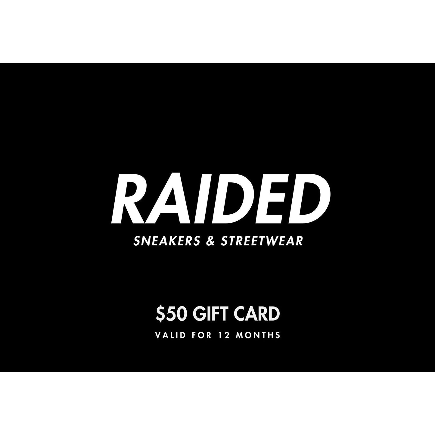 RaidedNZ Gift Card