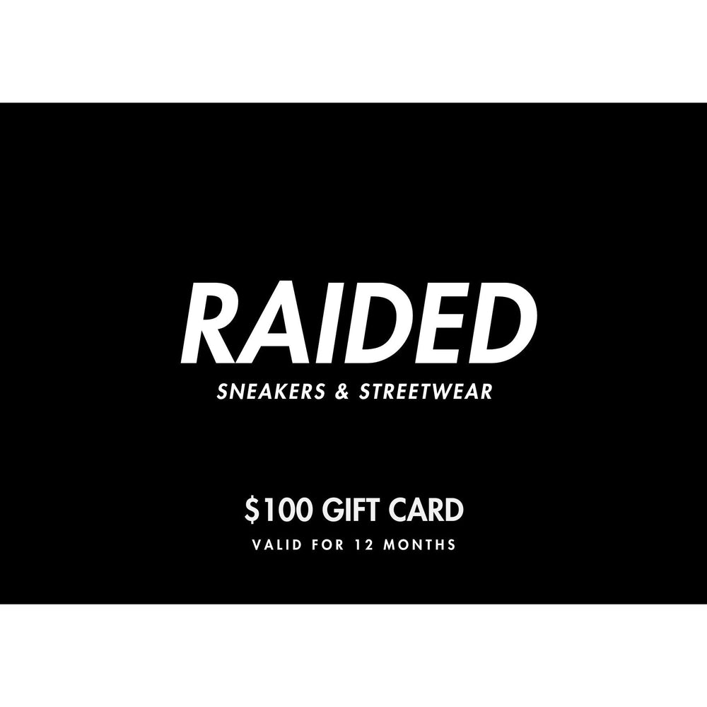 
                      
                        RaidedNZ Gift Card
                      
                    