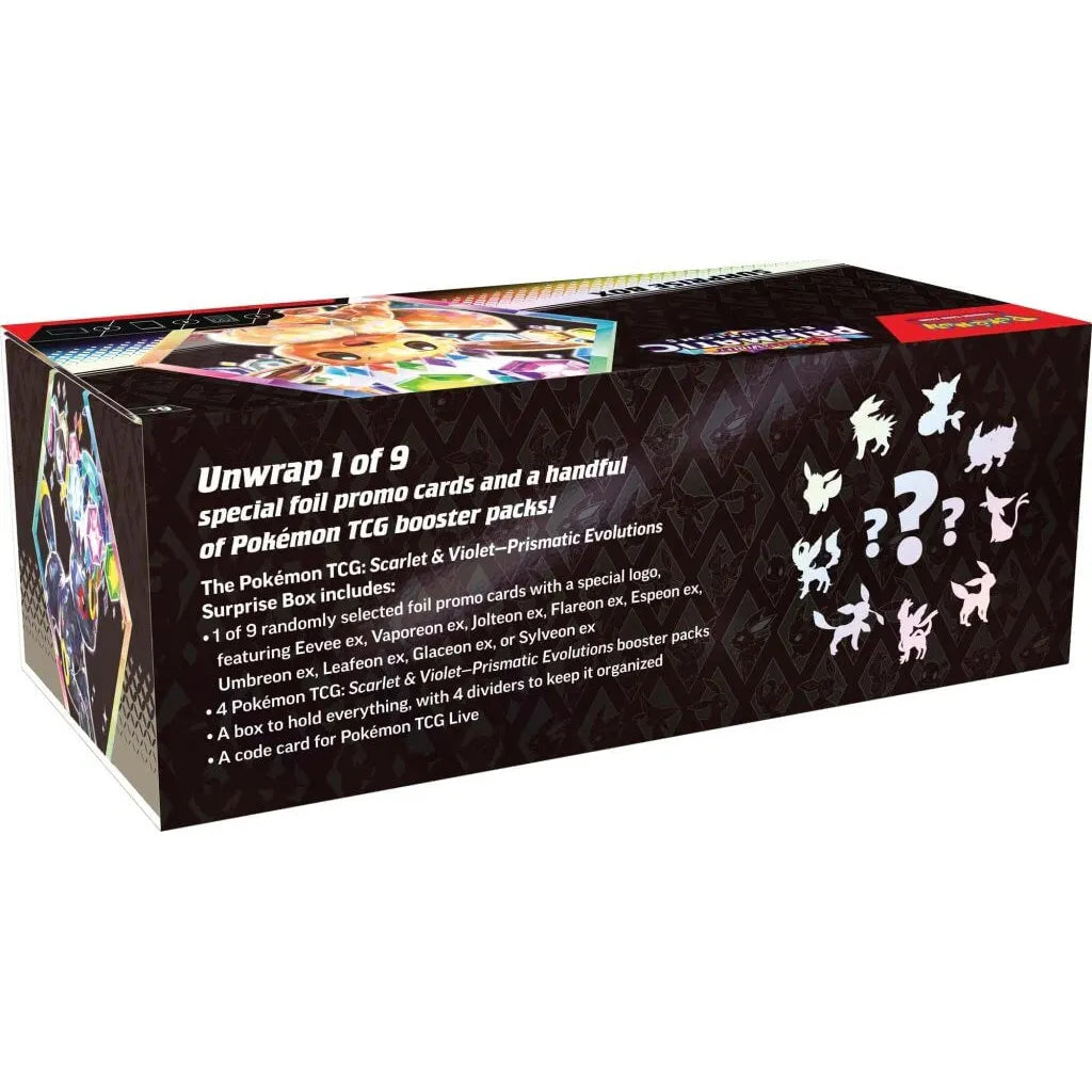 Pokemon TCG Scarlet & Violet - Prismatic Evolutions Surprise Box