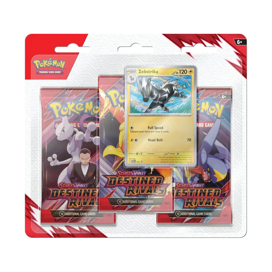 Pokémon TCG Scarlet & Violet - Destined Rivals 3 Pack Blister