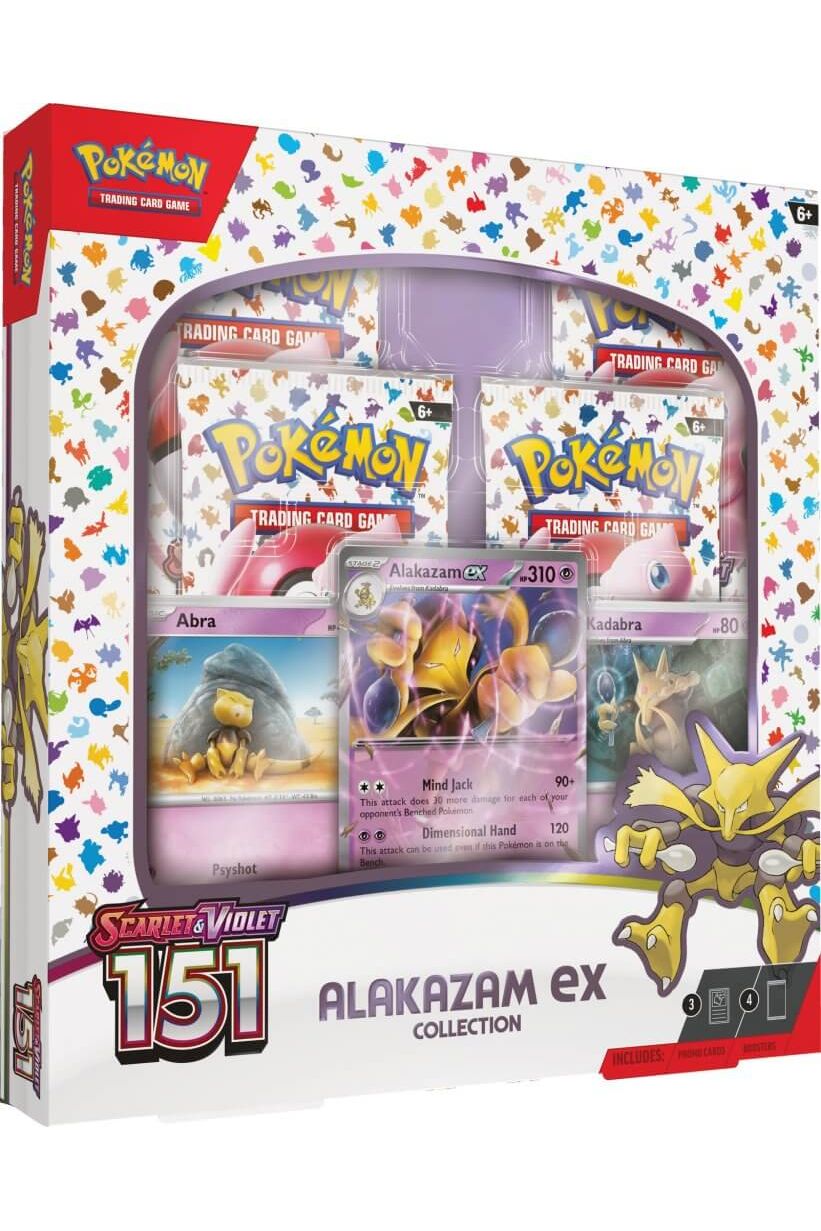 Pokemon TCG Scarlet & Violet 151 Alakazam ex Collection