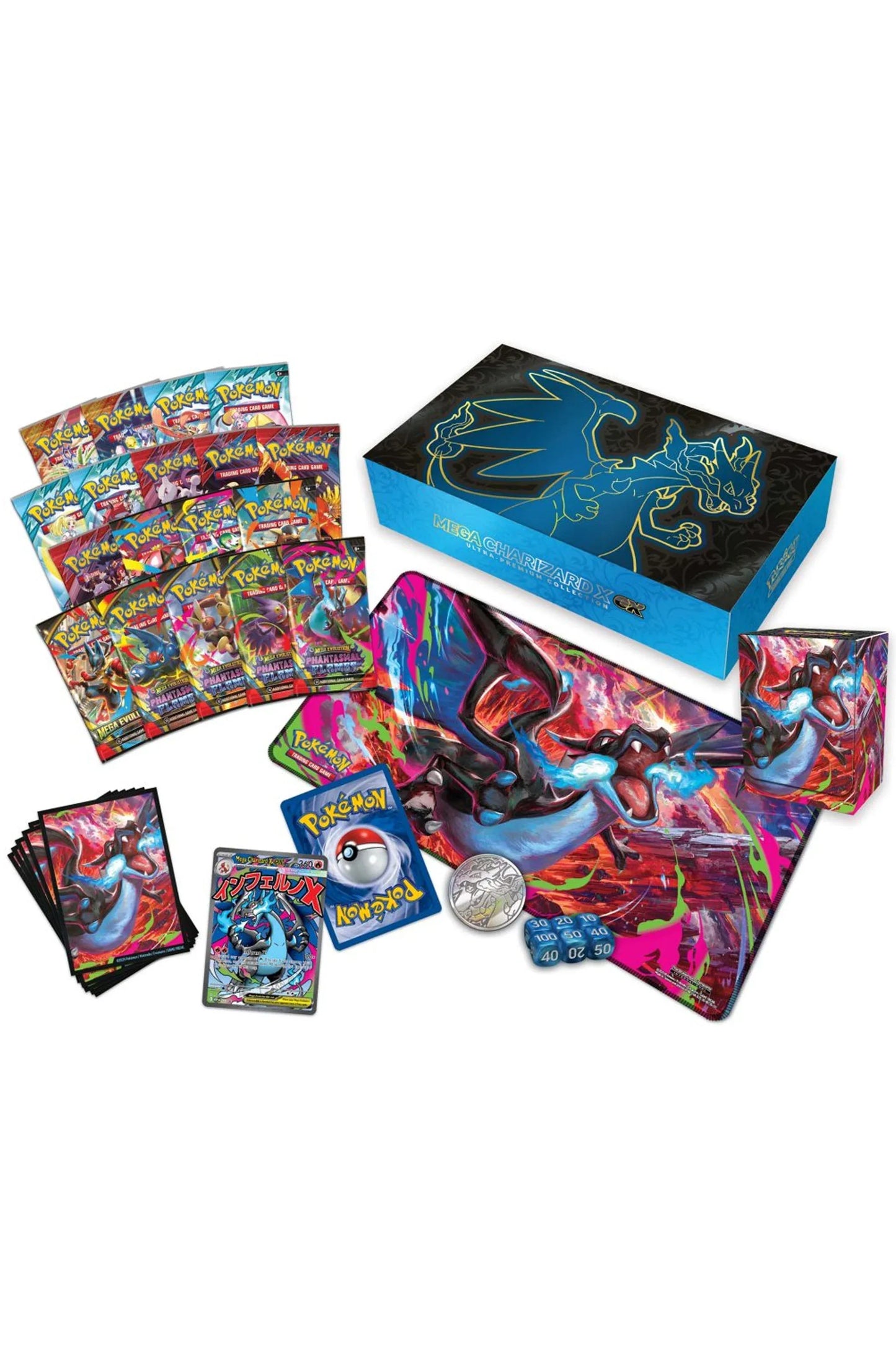 Pokmon TCG Mega Charizard X ex Ultra Premium Collection RAIDEDNZ. Pokmon TCG Mega Charizard X ex Ultra Premium Collection RAIDEDNZ.