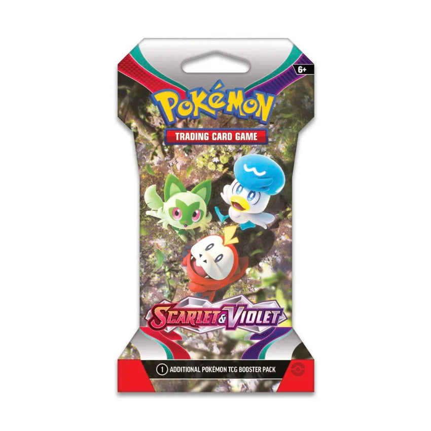 
                      
                        Pokemon TCG Sleeved Booster Pack - Scarlet & Violet
                      
                    