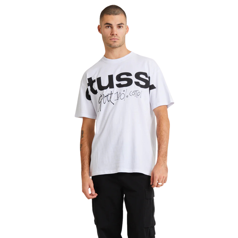 Stussy Sport 100 T-Shirt - Washed White