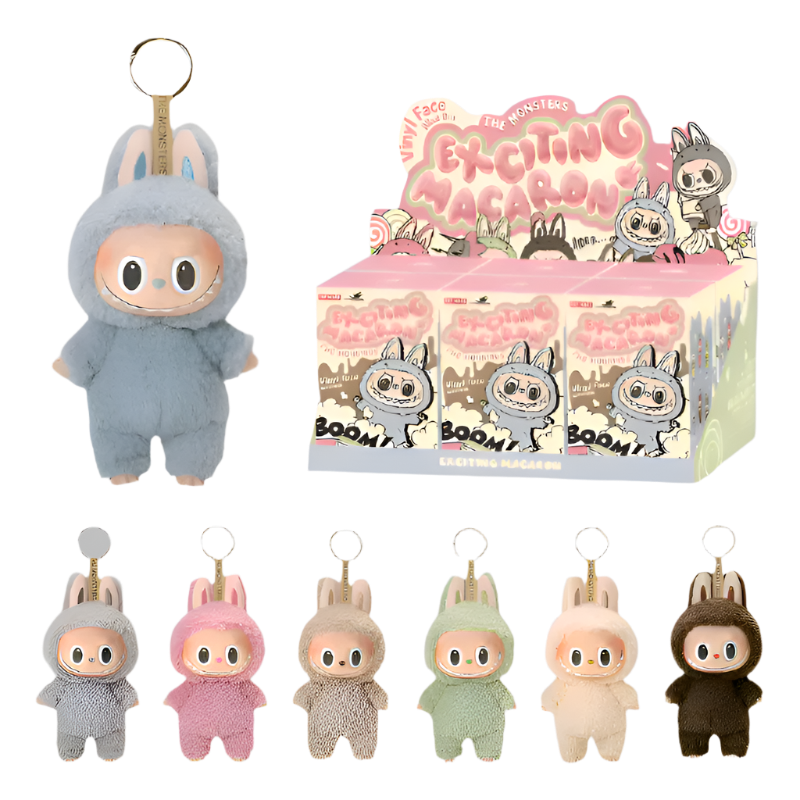 Pop Mart The Monsters Labubu - Exciting Macaron Blind Box