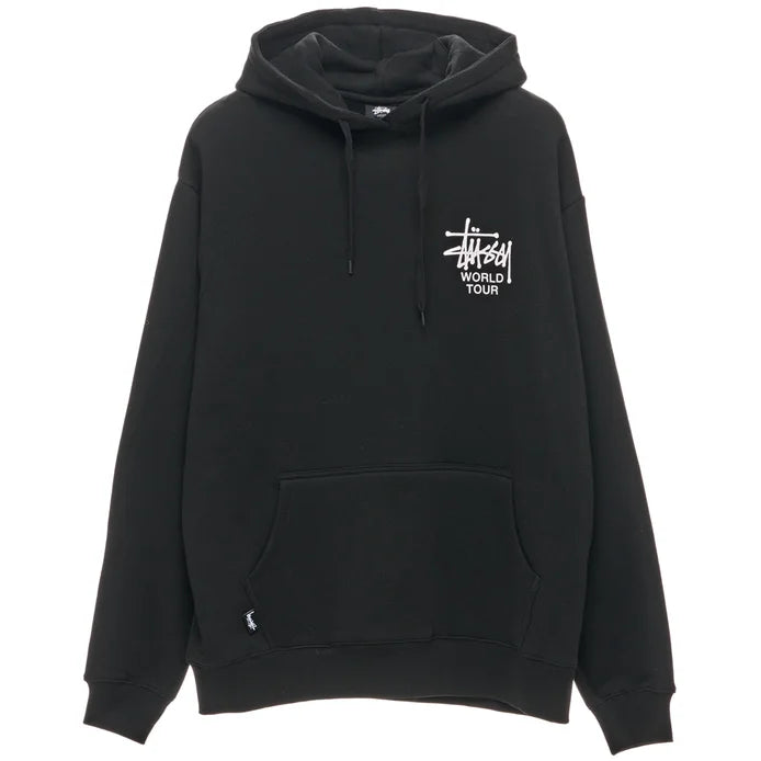 Stussy World Tour LCB Fleece Hoodie - Black